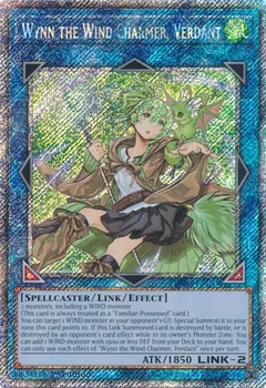 Wynn the Wind Charmer, Verdant (Platinum Secret Rare) RA03-EN045