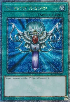 Monster Reborn (Quarter Century Secret Rare) RA03-EN052
