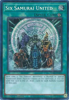 Six Samurai United (Secret Rare) RA03-EN054