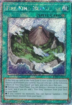 Fire King Island (Platinum Secret Rare) RA03-EN059