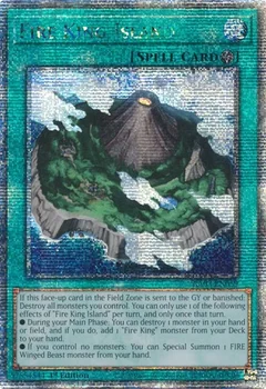Fire King Island (Quarter Century Secret Rare) RA03-EN059