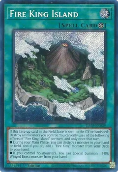 Fire King Island (Secret Rare) RA03-EN059