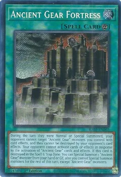 Ancient Gear Fortress (Secret Rare) RA03-EN062