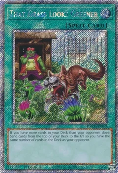 That Grass Looks Greener (Platinum Secret Rare) RA03-EN063