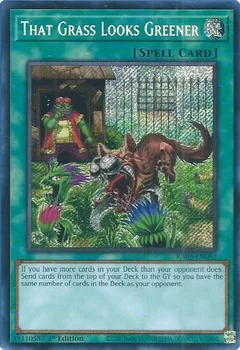 That Grass Looks Greener (Secret Rare) RA03-EN063