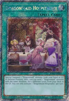 Dragonmaid Hospitality (Platinum Secret Rare) RA03-EN068