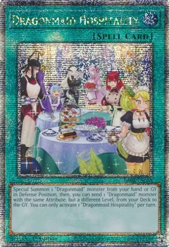 Dragonmaid Hospitality (Alternate Art) (Quarter Century Secret Rare) RA03-EN068