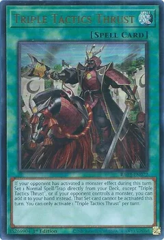 Triple Tactics Thrust (UR) RA03-EN072