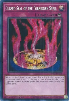 Cursed Seal of the Forbidden Spell (Secret Rare) RA03-EN076
