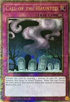 Call of the Haunted (Quarter Century Secret Rare) RA03-EN108