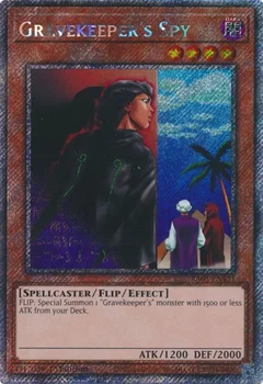 Gravekeeper's Spy (Platinum Secret Rare) RA03-EN121