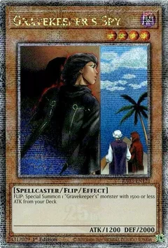 Gravekeeper's Spy (Quarter Century Secret Rare) RA03-EN121