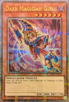 Dark Magician Girl (Quarter Century Secret Rare) (C) RA03-EN123