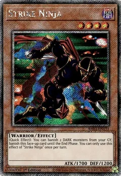 Strike Ninja (Platinum Secret Rare) RA03-EN131