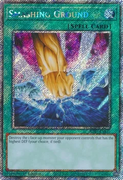 Smashing Ground (Platinum Secret Rare) RA03-EN135