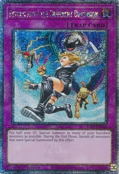 Return from the Different Dimension (Quarter Century Secret Rare) RA03-EN140