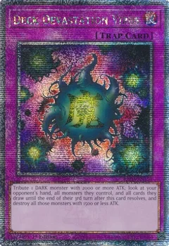 Deck Devastation Virus (Quarter Century Secret Rare) RA03-EN150