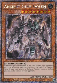 Ancient Gear Golem (Platinum Secret Rare) RA03-EN151