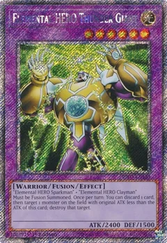 Elemental HERO Thunder Giant (Platinum Secret Rare) RA03-EN153