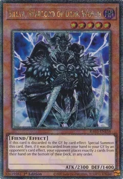 Sillva, Warlord of Dark World (Quarter Century Secret Rare) RA03-EN158