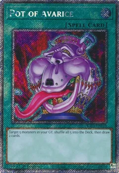 Pot of Avarice (Platinum Secret Rare) RA03-EN160