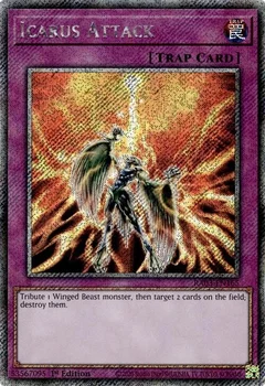 Icarus Attack (Platinum Secret Rare) RA03-EN165
