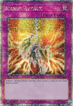 Icarus Attack (Quarter Century Secret Rare) RA03-EN165