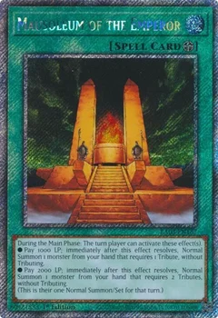 Mausoleum of the Emperor (Platinum Secret Rare) RA03-EN167