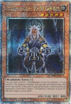 Grandmaster of the Six Samurai (Quarter Century Secret Rare) RA03-EN174
