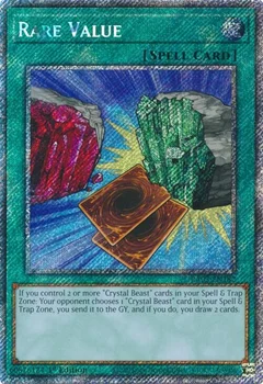 Rare Value (Platinum Secret Rare) RA03-EN182