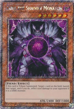 Caius the Shadow Monarch (Platinum Secret Rare) RA03-EN194