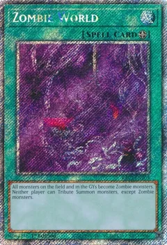 Zombie World (Platinum Secret Rare) RA03-EN205
