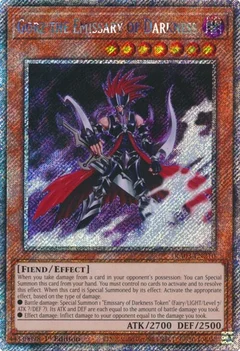 Gorz the Emissary of Darkness (Platinum Secret Rare) RA03-EN210