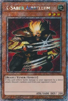 X-Saber Airbellum (Platinum Secret Rare) RA03-EN221