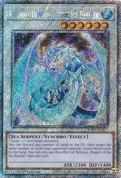 Brionac, Dragon of the Ice Barrier (Platinum Secret Rare) RA03-EN227