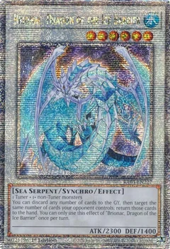 Brionac, Dragon of the Ice Barrier (Quarter Century Secret Rare) RA03-EN227