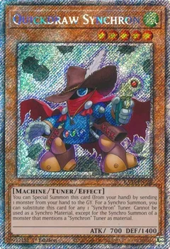 Quickdraw Synchron (Platinum Secret Rare) RA03-EN228