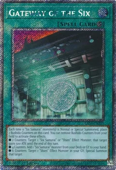 Gateway of the Six (Platinum Secret Rare) RA03-EN229