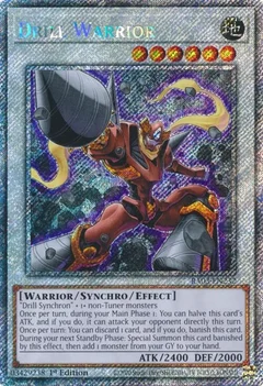 Drill Warrior (Platinum Secret Rare) RA03-EN232