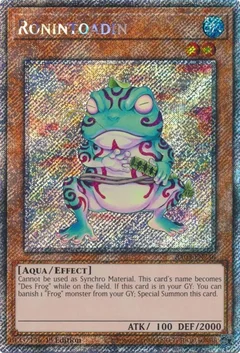 Ronintoadin (Platinum Secret Rare) RA03-EN236