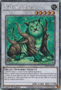 Naturia Beast (Platinum Secret Rare) RA03-EN238