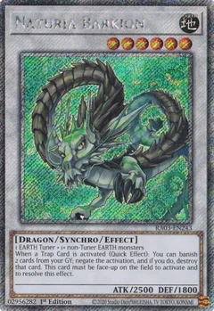 Naturia Barkion (Platinum Secret Rare) RA03-EN243