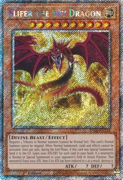 Slifer the Sky Dragon (Platinum Secret Rare) RA03-EN244