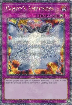 Vanity's Emptiness (Quarter Century Secret Rare) RA03-EN246