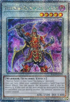 Legendary Six Samurai - Shi En (Quarter Century Secret Rare) RA03-EN250