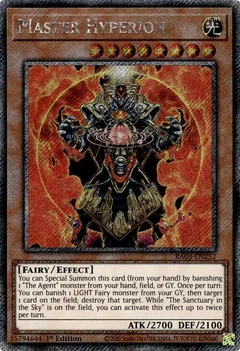 Master Hyperion (Platinum Secret Rare) RA03-EN252