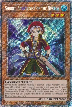 Shurit, Strategist of the Nekroz (Platinum Secret Rare) RA03-EN259