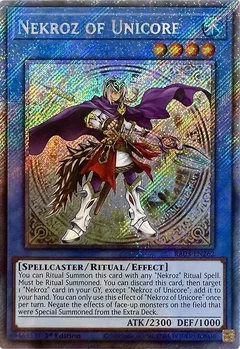 Nekroz of Unicore (Platinum Secret Rare) RA03-EN262