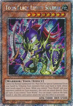 Toon Black Luster Soldier (Platinum Secret Rare) RA03-EN272