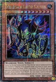 Toon Black Luster Soldier (Quarter Century Secret Rare) RA03-EN272